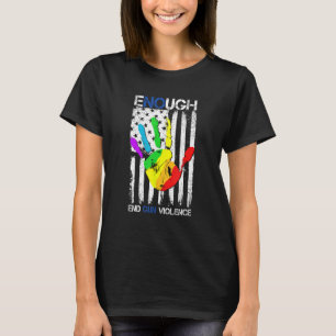Genoeg einde Pistool Geweld Bescherm onze kinderen T-shirt
