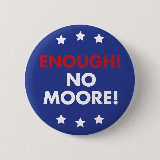 Genoeg! Geen Moore. Button Pin (Voorkant)