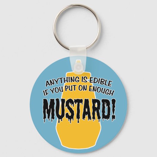Genoeg Mustard Sleutelhanger (Voorkant)