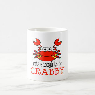 Genoeg om krabby te zijn koffiemok