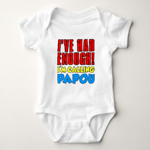 Genoeg om Papou te bellen Romper