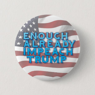 Genoeg om Trump-Button al af te zetten Ronde Button 5,7 Cm