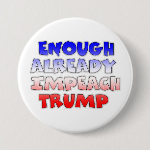 Genoeg om Trump-Button al af te zetten Ronde Button 7,6 Cm