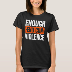 Genoeg Pistool geweld Draag Oranje geweld T-shirt