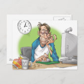 Genoeg slaap briefkaart (Voorkant / Achterkant)