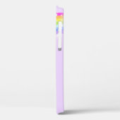 Genoemde 6 letters regenboogmeisjes ipod geval Case-Mate iPhone case (Achterkant / Links)