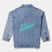 genomen denim jacket (Achterkant)