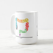 Genomics eencellige darm (colon) koffiemok (Voorkant links)