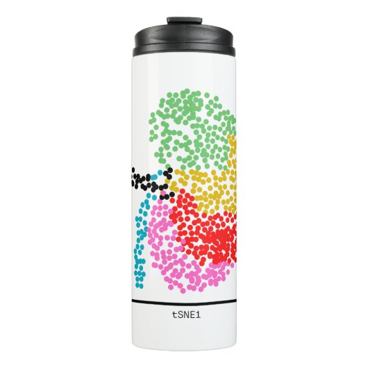 Genomics-eencellige nier thermosbeker (Voorkant)