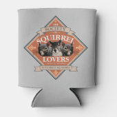 Genootschap van eekhoorns - grappige eekhoorn blikjeskoeler (Voorkant)