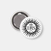 Genootschap van Jezus (Jesuit) Logo Magneet (Voorkant / Achterkant)