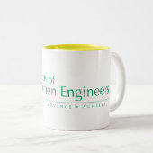 Genootschap van vrouwelijke ingenieurs Gele Mok (Voorkant rechts)