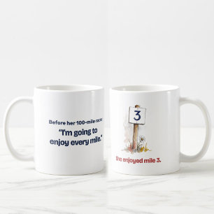 Genoten Mijl 3 Grappige Gepersonaliseerde Ultra Ha Koffiemok
