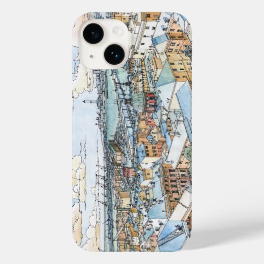 Genova Case-Mate iPhone Case (Achterkant)