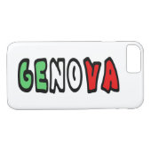 Genova Case-Mate iPhone Case (Achterkant (Horizontaal))