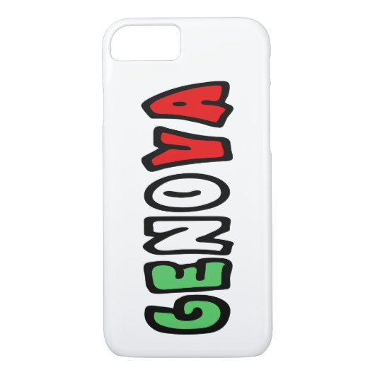 Genova Case-Mate iPhone Case (Achterkant)