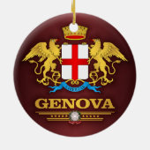Genova (Genua) Keramisch Ornament (Achterkant)