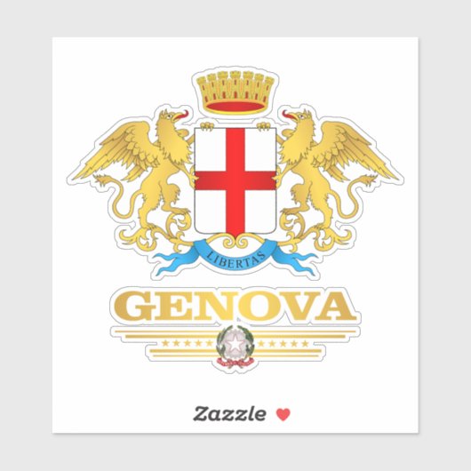 Genova (Genua) Sticker (Vel)