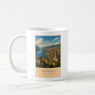 Genova, Italy – Vintage Travel Mug