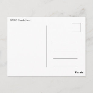Genova - Piazza de Ferrari Briefkaart