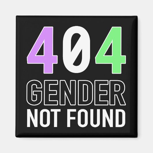 Genre 404 Magnet (Devant)