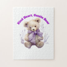 Genre Coeur Doux Puzzle Ours - Design Ours mignon