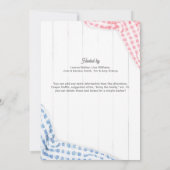 Genre Reveal BabyQ Invitation (Dos)