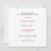 Genre Reveal Party Babies Invitation (Devant)
