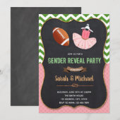 Genre révéler toucher ou invitation tutu (Devant / Derrière)