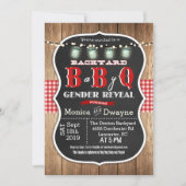 Genre Revey Baby Q BBQ Invitation (Devant)