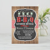 Genre Revey Baby Q BBQ Invitation (Debout devant)