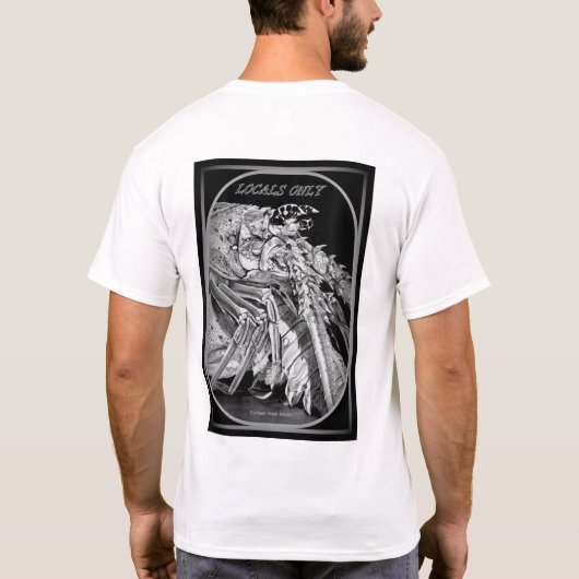 Gens du pays seulement, un T-shirt pour chaque fou (Dos)