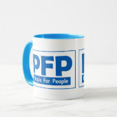 Gens Pour Les Gens Logo Mug (Devant gauche)