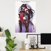 Genshin Impact Beidou Poster (Thuiskantoor)