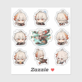 Genshin Impact: Kazuha Kaedehara Stickers