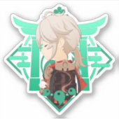 Genshin Impact Kazuha Sticker (Voorkant)