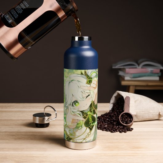 Genshin impact  waterfles (Koffie (Gedraaid)  )