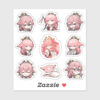 Genshin Impact Yae Miko Stickers