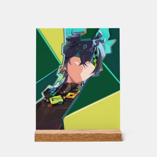 Gensin Impact Acryl Bord (Voorkant)