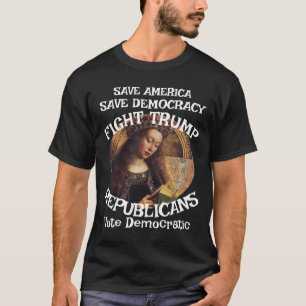 Gent Altaarstuk Trump T-shirt 36 37 38 39 40 41 4