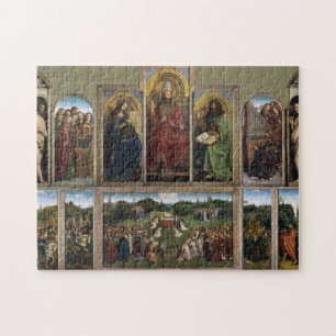 Gent Altarpart, Van Eyck Brothers Legpuzzel