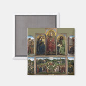 Gent Altarpart, Van Eyck Brothers Magneet (Voorkant / Achterkant)