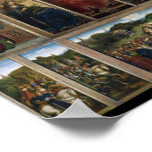 Gent Altarpart, Van Eyck Brothers Poster (Hoek)