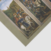 Gent Altarpart, Van Eyck Brothers Tissuepapier (Detail)