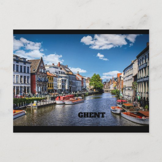 Gent - België Briefkaart (Voorkant)