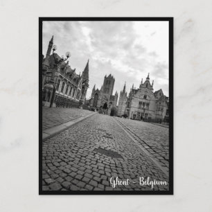 Gent, België. Gent, Briefkaart van Bélgica