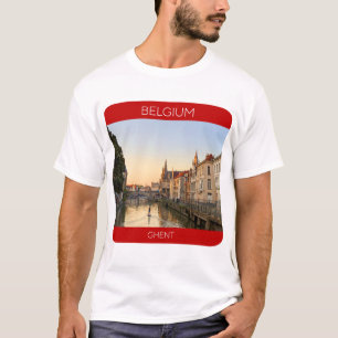 Gent, België Reis T-Shirt