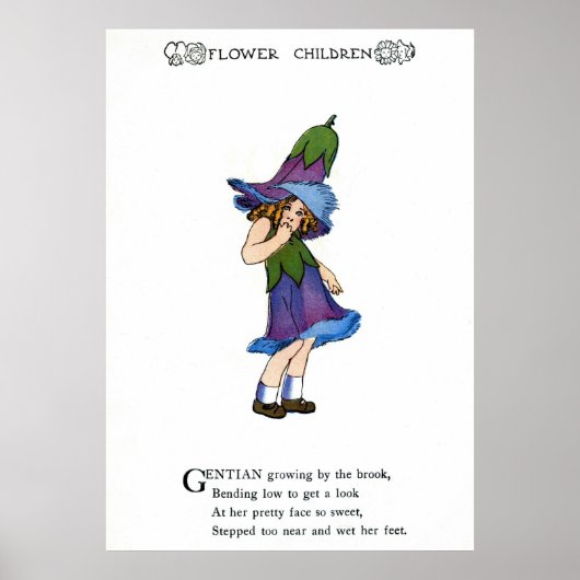 Gentian Poster (Voorkant)