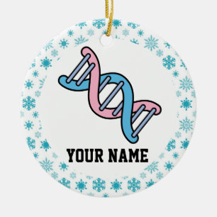 Genticist Genetics Counselor DNA Keramisch Ornament