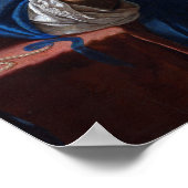 Gentileschi - Penitent Magdalene Poster (Hoek)